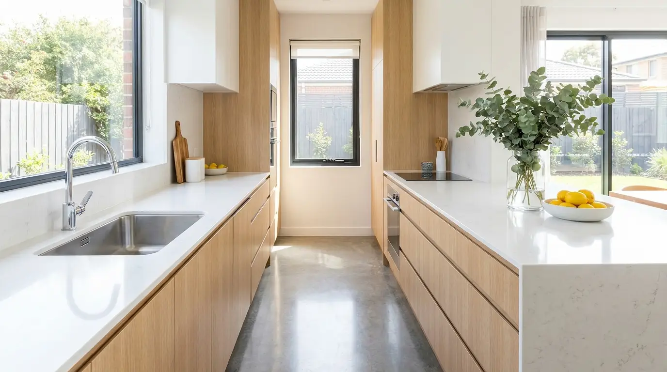 Clean kitchen